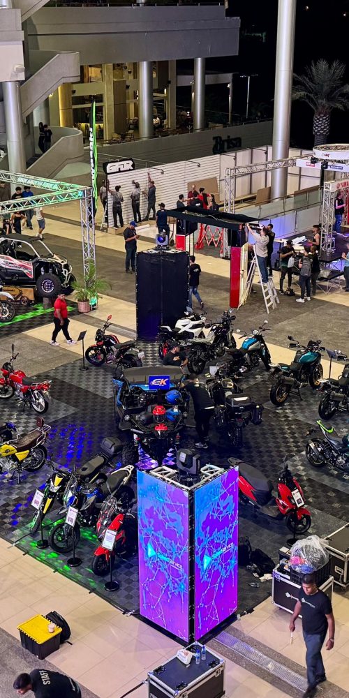 Stand 360° de EK en la ExpoMoto 2025