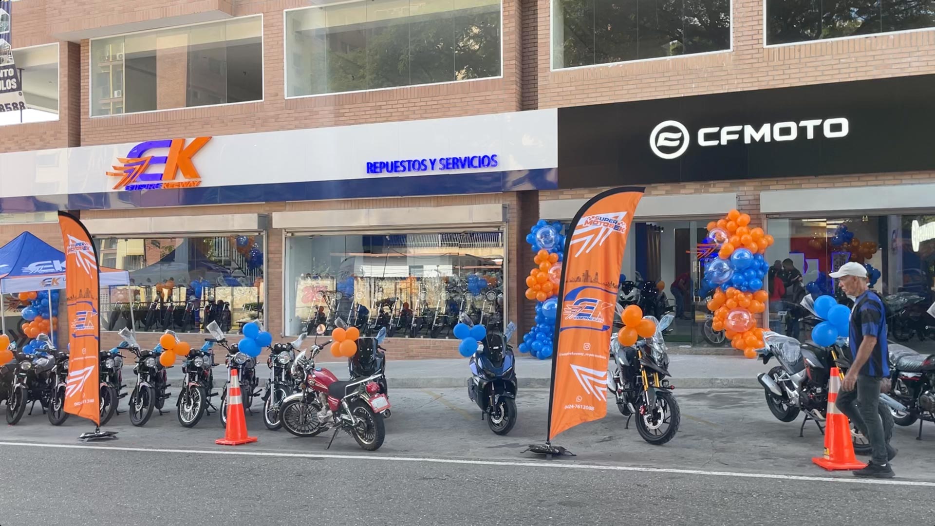 Valera amplía oferta de motos en Venezuela con nuevo concesionario EK y CFMOTO